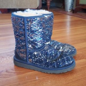 Sequined Ugg Boots